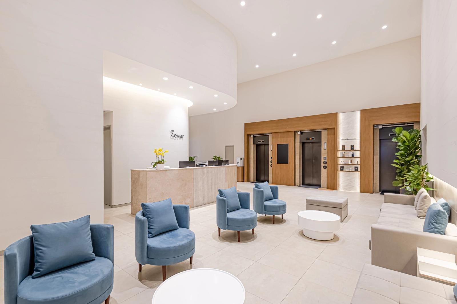 Waiting lounge, Forever Plastic Surgery & Dermatology Gangnam